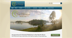 Desktop Screenshot of newharmonywellness.com